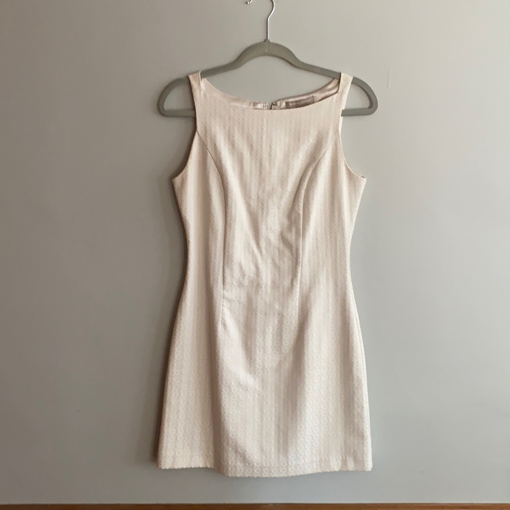 Sophisticated White Dress from Banana Republic